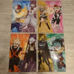 くら寿司コラボ 僕のヒーローアカデミア クリアファイル　4種コンプリート セット