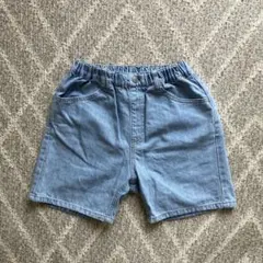 ブランシェス　デニム　ショートパンツ　リボン　150