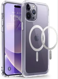 iPhone 14Pro Max スマホケース 保護ガラス２枚付 クリアカバー