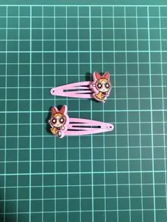 パワーパフガールズ ブロッサム ヘアクリップ