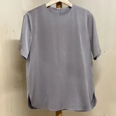 【ur's】半袖　Tシャツ　ブラウス　トップス 　ジッパー付きのサムネイル