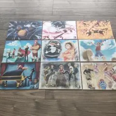 ワンピース 色紙9枚セット