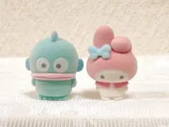 ハンギョドン、マイメロディのフロッキーフィギュア