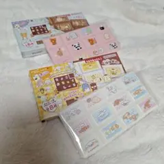思い出のサンリオキャラクターズ チョコブロックシール　二枚
