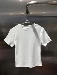 ホワイト 半袖 Tシャツ コットン