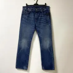 リーバイス　501 Levi’s ダークブルー ストレートデニム ボタンフライ