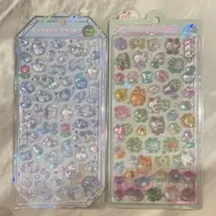 正規品 ボンボンドロップシール シャーベット みずいろボンボン ねこねこボンボン