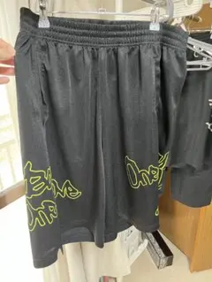 Champion バスケットボールパンツ XL 黒/ネオンイエロー