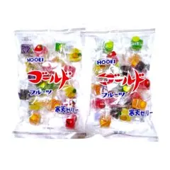 豊栄 ゴールドフルーツ 280g×2袋セット　フルーツゼリー お菓子　おやつのサムネイル