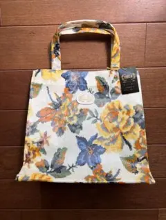 【新品未使用】FEILER 花柄ビニールトートバッグ