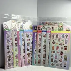 ラブブ キラキラシール　　10枚