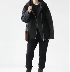 未使用級✨マルシャルテル 24AW ダウンコート 3WAY ブラック Mサイズ