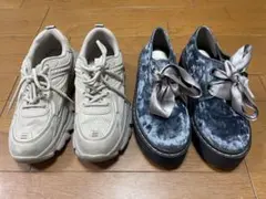 スニーカー 2足セット