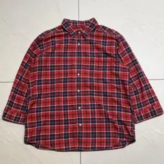 【古着】Eddie Bauer 長袖シャツ Lサイズ