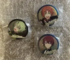 あんスタ缶バッジ　月永レオ　朱桜司　巴日和