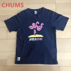 M チャムス chums Tシャツ フラミンゴ