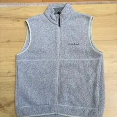 mont-bell メンズフリースベスト M グレー