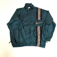 Nike 90s ダークグリーン ナイロンジャケット XL