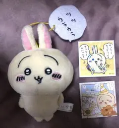 ちいかわ うさぎ マスコット シール