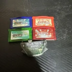 ポケットモンスター ゲームボーイアドバンス 4本セット