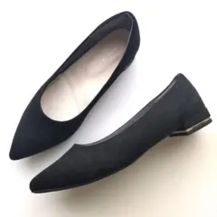 ORiental TRaffic フラットパンプス ブラック 23.5cmのサムネイル