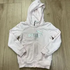 PUMAパーカー　ピンク　116cm
