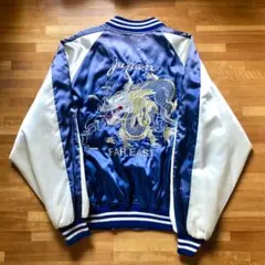 a*o様 美品 YOKOSUKA プリンス商会 スカジャン 白鷹 富士山 刺繍
