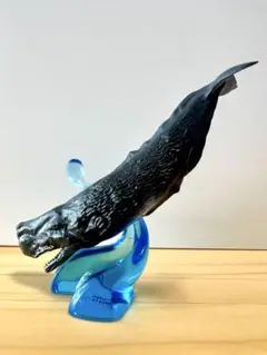 いきもの大図鑑ミニコレクション　クジラ　マッコウクジラ　ガチャガチャ　くじら