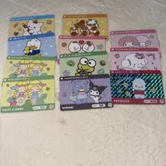 산리오 キャラクターズ カード 11枚セット