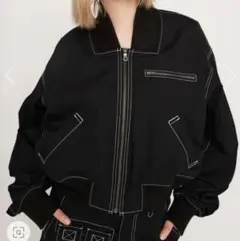 スライ SLY CROPPED BOMBER ジャケットのサムネイル
