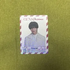 GENIC 増子敦貴　トレーディングカード