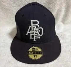 アベイシングエイプ New Era 59FIFTY ネイビー キャップ