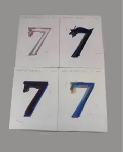 BTS 【MAP OF THE SOUL7】4種類セット