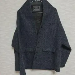 未使用 ハリスツイードジャケットコートHARRISTWEED 定価¥51,840のサムネイル