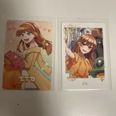 カラフルピーチえとトレカ