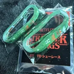 ストレンジャーシングス ブラインドシューレース ホーキンス高校柄 未使用 靴紐