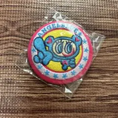 ナルミヤ 刺繍ワッペン バッジ エンジェルブルー ナカムラくん　缶バッジ　ガチャのサムネイル