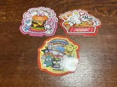 サンリオキャラクターズ　シールクッキー　マイメロ　キティ　集合　3枚セット