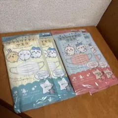 ちいかわ ダブルワイヤーマスク 5枚入 2種類×2袋 計4袋セット ダイソーのサムネイル