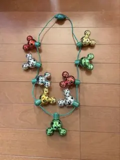 ミッキーマウス ライトアップネックレス クリスマス ホリデー　ディズニー