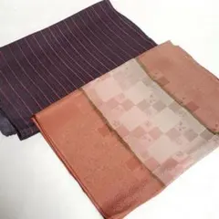 (1363)帯揚げ 2点 まとめ売り 着物 和装 小物