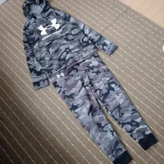 160cm アンダーアーマー裏起毛スウェットセット