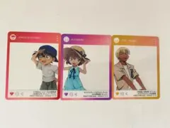 名探偵コナン　特典クリアカード 3枚セット