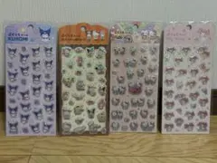 サンリオ　ぷくっとシールKuromi Hello Kitty My Melody