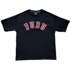 Tシャツ FUBU NEWYORK フブ ワッペン ブラック M 古着のサムネイル