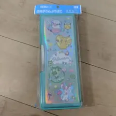 ポケモン ホログラム 両開き　筆箱 日本製