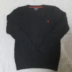 PORO RALPH LAUREN ケーブルコットンニット　キッズ