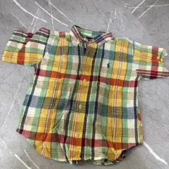 Ralph Lauren チェック柄シャツ 3/3T