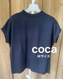 coca 半袖トップス ブラック Mサイズのサムネイル