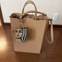 本田望結 愛用】Starbucks トートバッグ＆ポーチ 2点セット - メルカリ